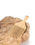 Bamboo Afro Hair Pick Comb