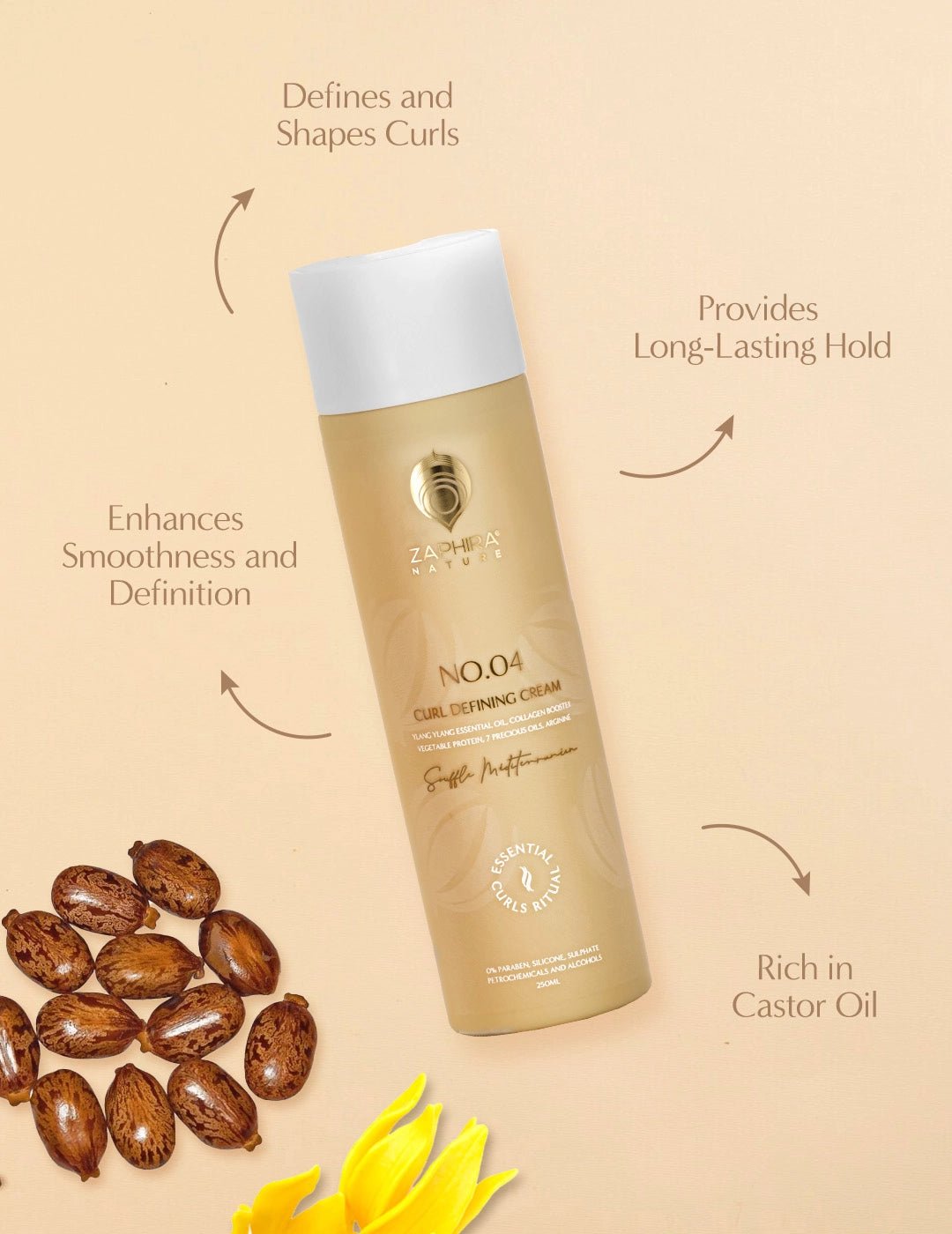 Curl Defining Cream | Zaphira Nature