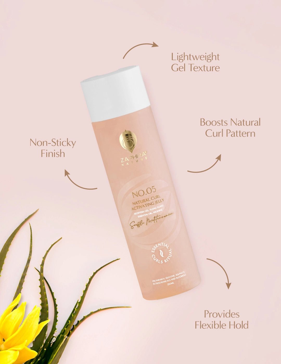 Natural Curl Activating Jelly - Zaphira Nature