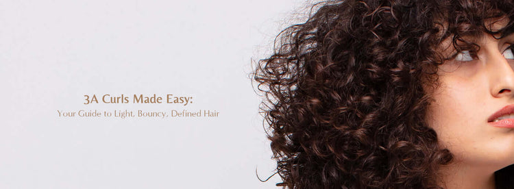 3A Curls Made Easy, Your Guide to Light, Bouncy, Defined Hair - Zaphira Nature