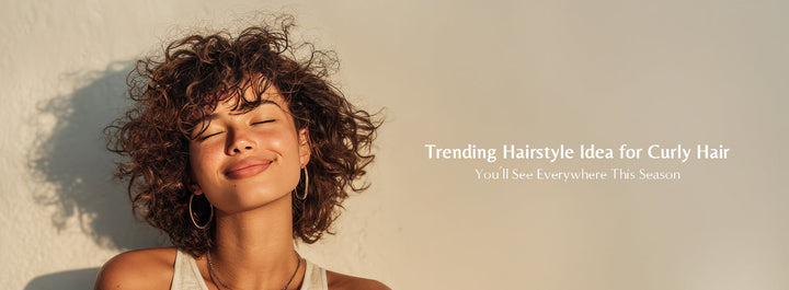 Trending Hairstyle Idea for Curly Hair