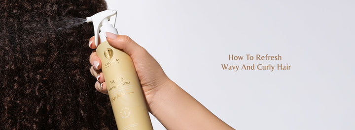 How To Refresh Wavy And Curly Hair simply