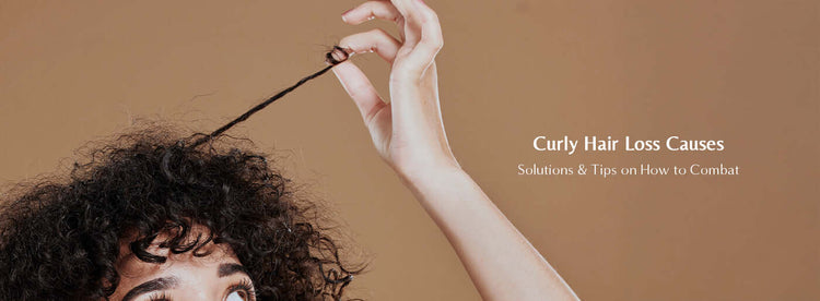 Curly Hair Loss Causes, Solutions & Tips on How to Combat It - Zaphira Nature