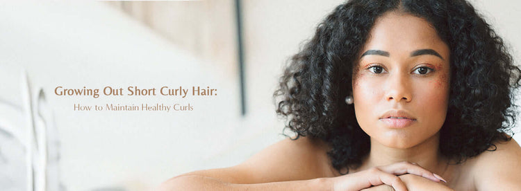 Growing Out Short Curly Hair: How to Maintain Healthy Curls - Zaphira Nature