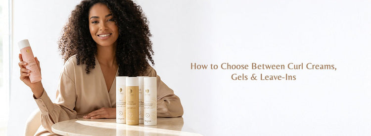 How to Choose Between Curl Creams, Gels, and Leave Ins? - Zaphira Nature