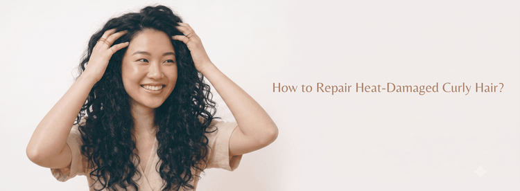 How to Repair Heat Damaged Curly Hair? - Zaphira Nature