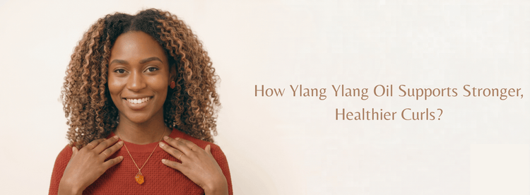 How Ylang Ylang Oil Supports Stronger, Healthier Curls? - Zaphira Nature