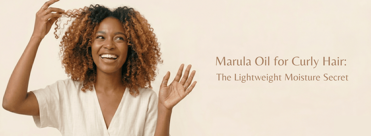 Marula Oil for Curly Hair: The Lightweight Moisture Secret - Zaphira Nature