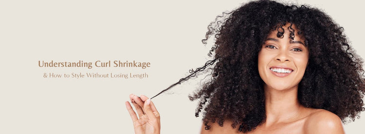 Understanding Curl Shrinkage and How to Style Without Losing Length - Zaphira Nature