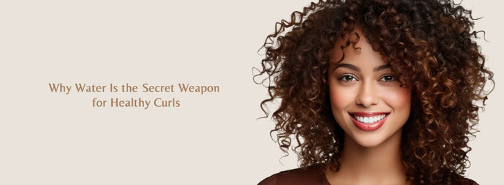 Why Water Is the Secret Weapon for Healthy Curls - Zaphira Nature