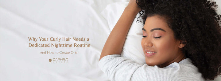 Why Your Curly Hair Needs a Dedicated Nighttime Routine (And How to Create One) - Zaphira Nature