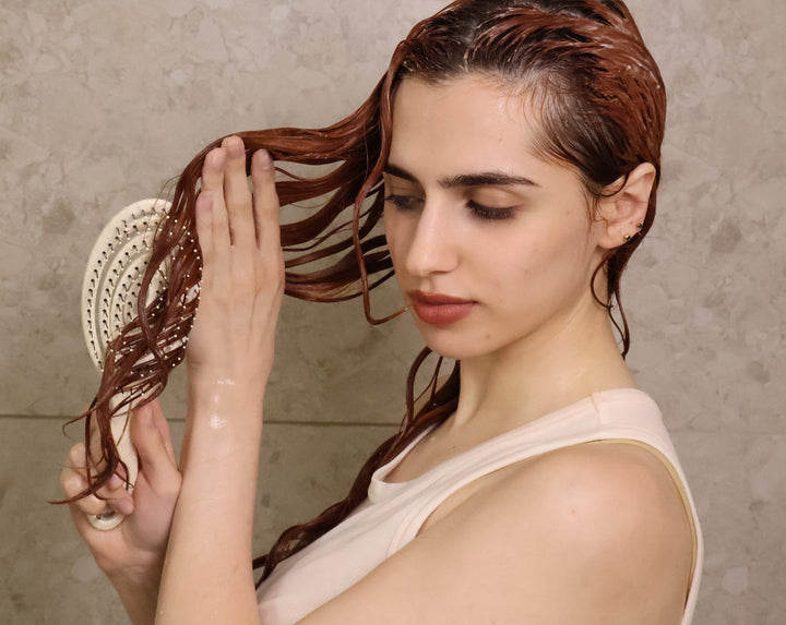 curly hair detangling bush
