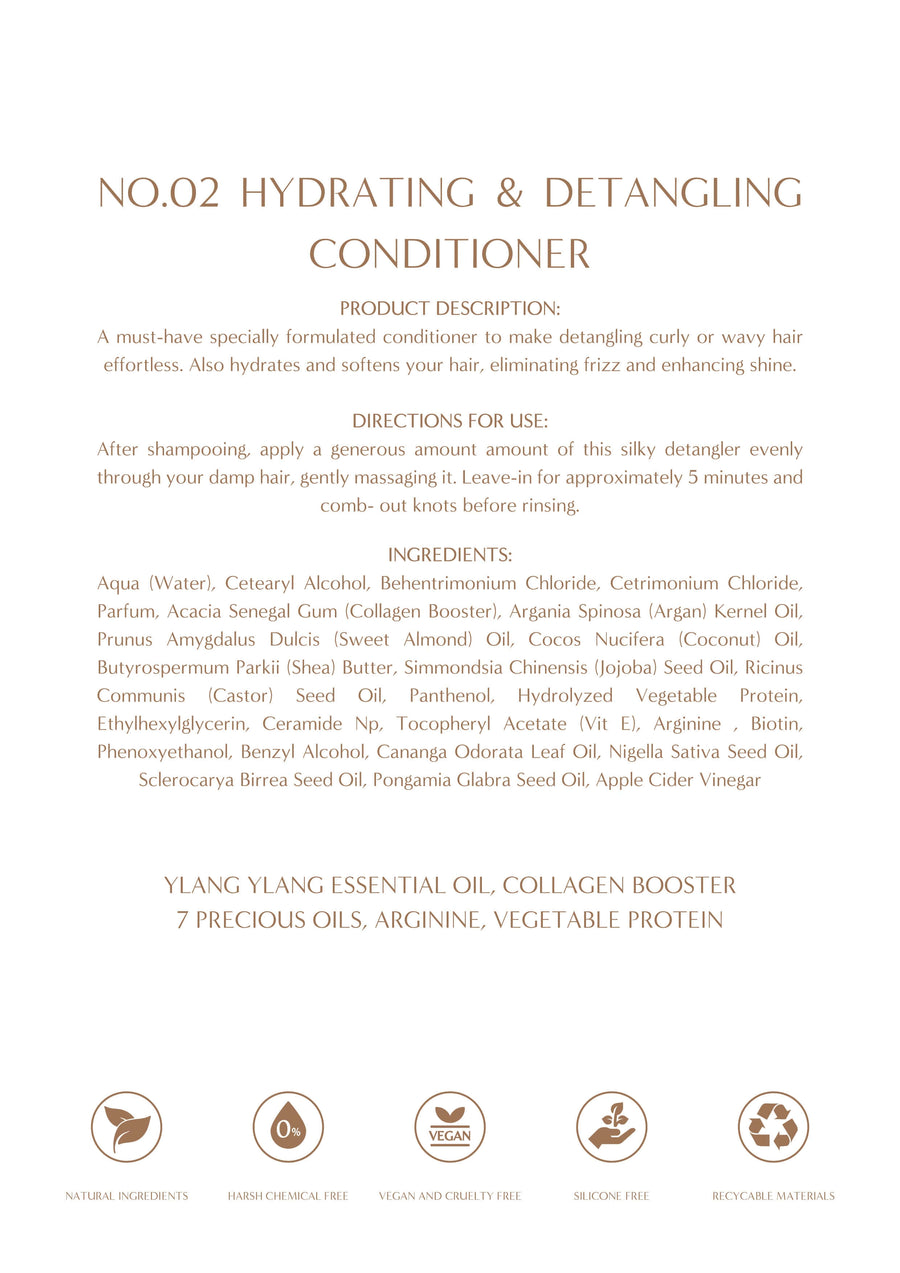 Professional Salon Pack - Conditioner & Detangler - Zaphira Nature
